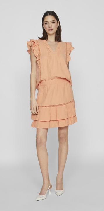 Actual product image Vila Ruched top with short sleeves (42)