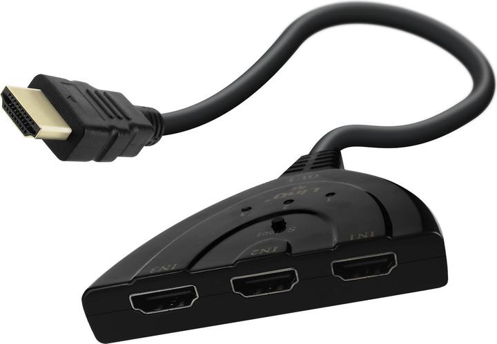 Produktbild LinQ HDMI-Switch 3 Anschlüsse HDMI Full HD