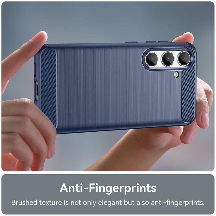 Produktbild Amazon Hülle für Samsung Galaxy S24 5G Schutz Handy Case Cover Carbon Etuis Bumper Neu (Samsung Galaxy S24+)