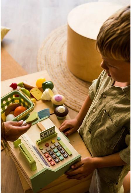 Actual product image dantoy Wooden Cash register set (4770)