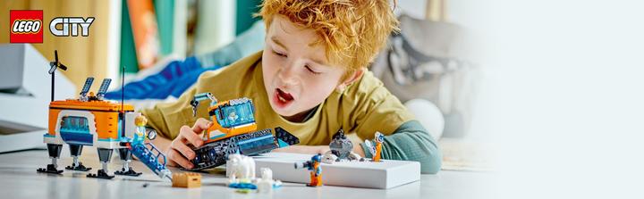 Immagine prodotto LEGO Spazzaneve artico della città con laboratorio mobile (60378, LEGO City)