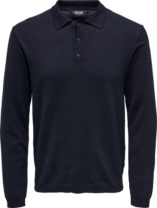 Actual product image Only & Sons Long sleeve polo shirt (XXL)