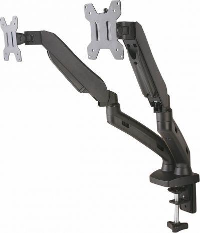 Immagine prodotto Art RAMM L-13GD Supporto da tavolo con molle a gas per 2 monitor LED/LCD 13-27 L-13GD (Tavolo, 27")