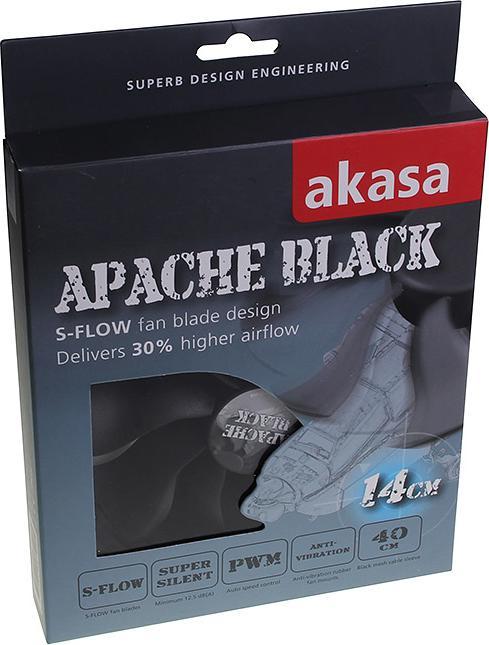 Actual product image Akasa Apache PWM fan (140 mm, 1 x)