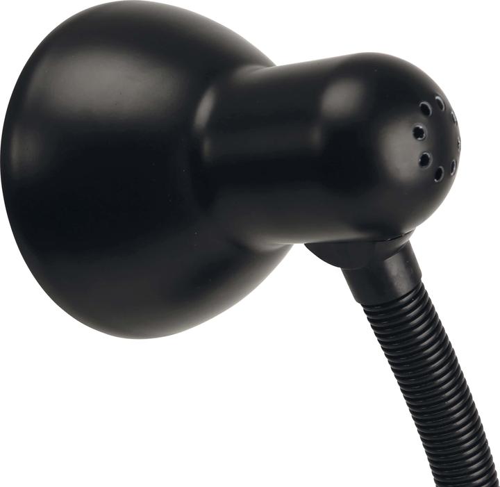 Produktbild DayLite Schreibtischleuchte HD2028, Metall, 230V, E27, IP20, schwarz (E27)