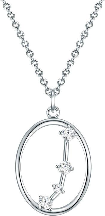 Actual product image Trilani Ladies Sterling Silver Zirconia silver 42.0 cm base chain + 7.0 cm extension - 28617 (Sterling Silver, 42 - 49 cm)