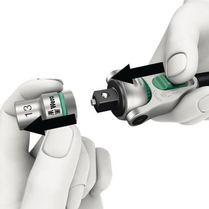 Immagine prodotto Wera 8100 SA 6 Zyklop Speed Ratchet Set (13 mm, 11 mm, 12 mm, 10 mm)