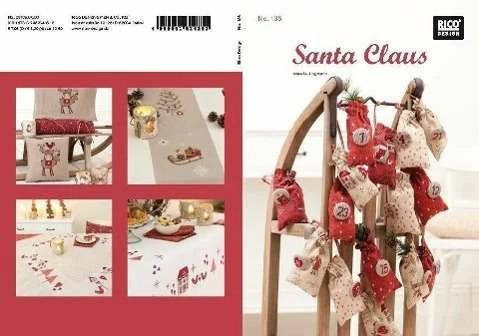 Immagine prodotto Rico Design Santa Claus. Kreuzstich-Stickideen Weihnachten (Tedesco, Francese, Inglese, Annette Jungmann, 2012)