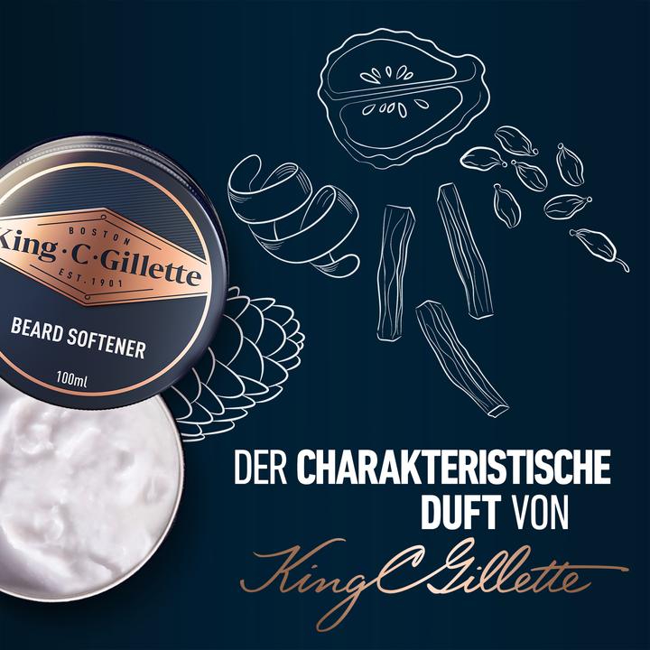 Actual product image King C. Gillette Beard Balm (100 ml)