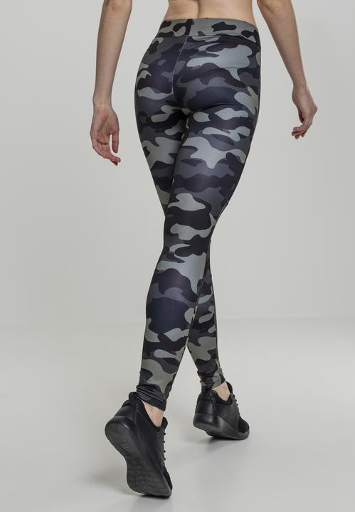 Actual product image Urban Classics Ladies Camo Tech Mesh Leggings (XS)