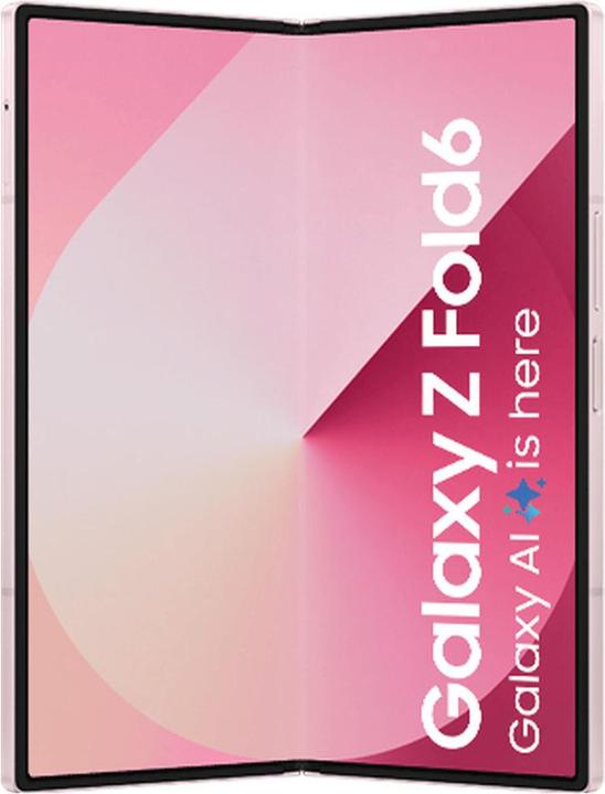 Produktbild Samsung Z Fold 6 5G 1TB Pink (1000 GB, Pink, 7.60", Dual SIM, 49.94 Mpx, 5G)