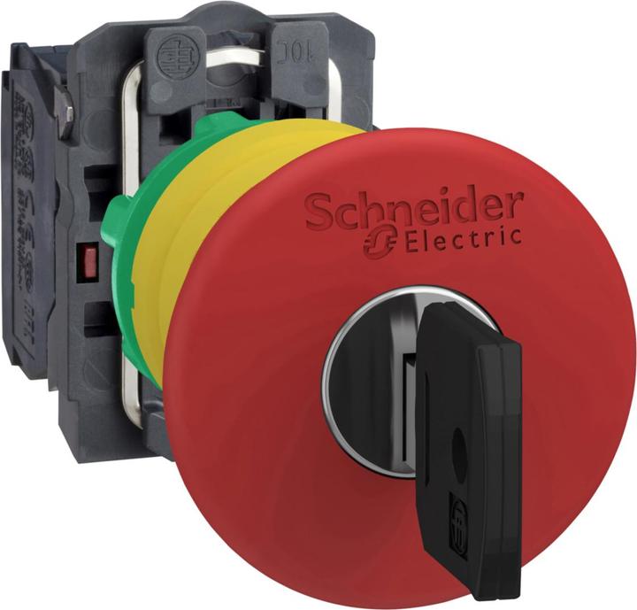 Produktbild Schneider Electric Not-Halt-Schalter 40mm Schlüssel 1S 1Ö