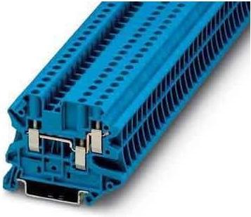 Produktbild Phoenix Contact Feed-through term block UT 4-TWIN BU (46.90 mm)
