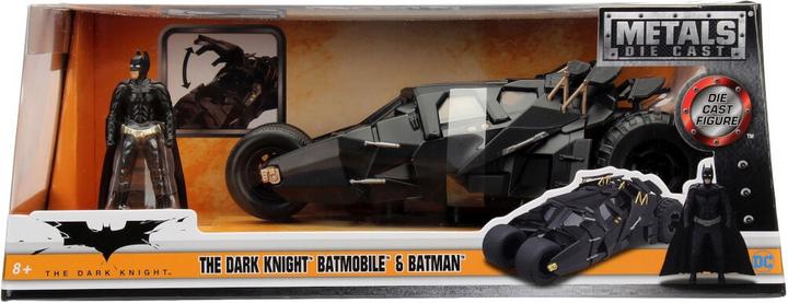 Produktbild Jada Batman The Dark Knight mit Batmobilauto 1:24