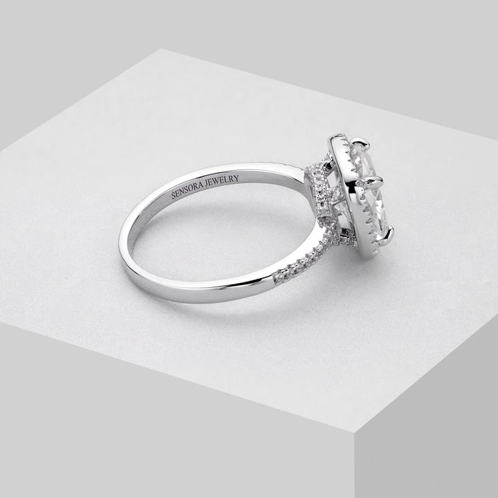 Actual product image Sensora Jewelry Marry Me Ring (56, 925 Silver)