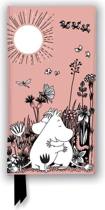 Produktbild Schmales Hardcover-Notizbuch: Tove Jansson, Mumin Liebe (Liniert, Harter Einband)