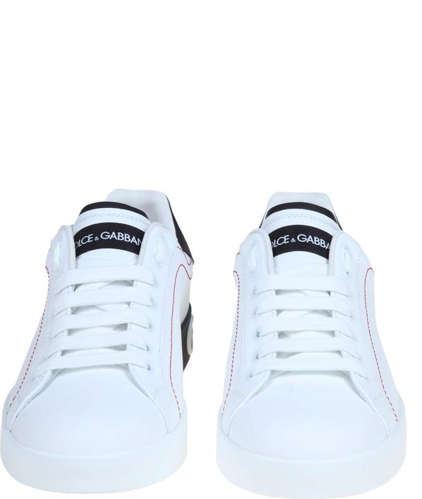 Produktbild Dolce & Gabbana portofino sneakers in white leather (39)