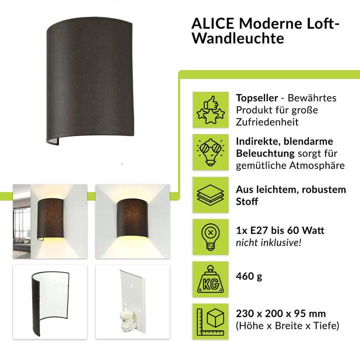 Produktbild Licht-Erlebnisse Alice (E27)