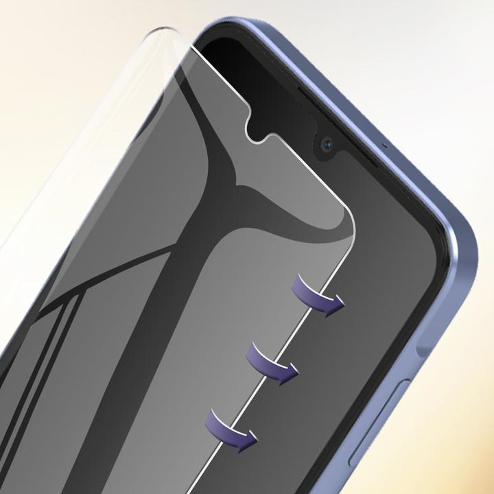 Actual product image Tiger Scratch-resistant glass film Samsung Galaxy A25 5G (1 Piece, Samsung Galaxy A25 5G)