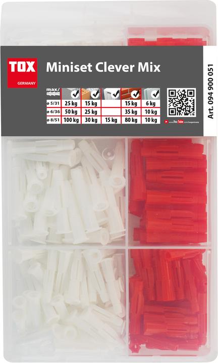 Productafbeelding Tox Standaardassortiment Miniset Clever Mix (215 Pcs.)