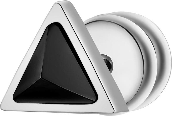 Produktbild True Rebels Herren Ohrstecker Dreieck - 36726 (Edelstahl)