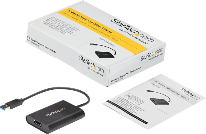 Produktbild StarTech USB 3.0 — DisplayPort (USB 3.0, 20 cm)