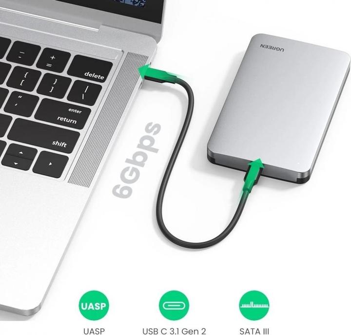 Produktbild Ugreen Aluminium Gehäuse (2.5")