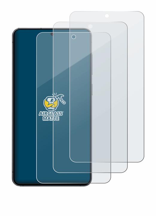 Actual product image BROTECT AirGlass Glass Matte (3 Piece, Samsung Galaxy S25 Edge)