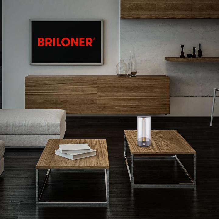 Image du produit Briloner WIGGLE Akku Tischleuchte mit Lichtfaden - Anthrazit
