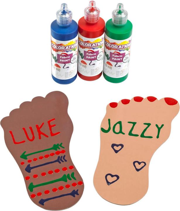 Produktbild Colorations - Colours Like Me Feet, 24er Set (4 Farben)
