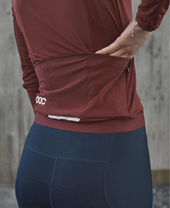 Actual product image Poc Women's Ambient Thermal Jersey - Garnet Red (M)