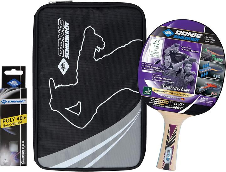 Donic Schildkröt Geschenkset Legends 800
