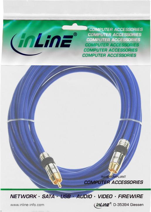 Actual product image InLine Cinch cable AUDIO (3 m, Cinch)