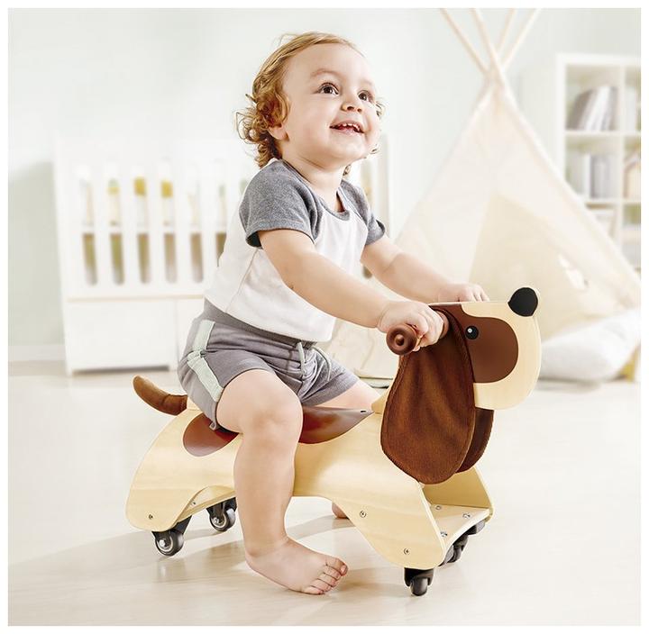 Productafbeelding Hape Gebogen houten hond