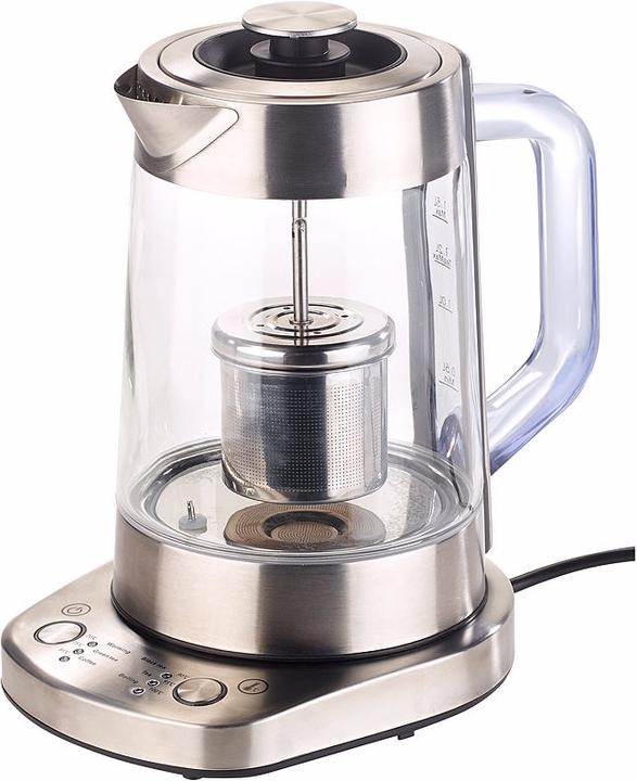 Productafbeelding Rosenstein & Söhne 2in1 Waterkoker & Theemaker met gootsteenzeefje (1.50 l)