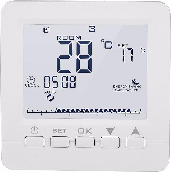 Produktbild Revolt WLAN-Thermostat für Fussbodenheizung, kompatibel zu Alexa & Google Assistant