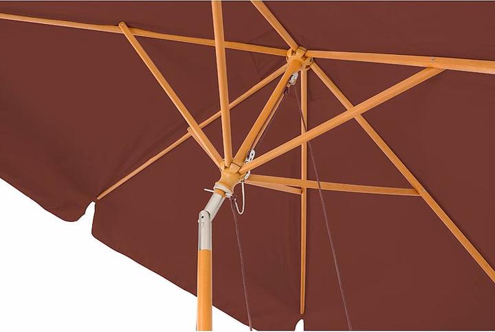 Produktbild Royal Gardineer Neigbarer Sonnenschirm mit Holzgestell