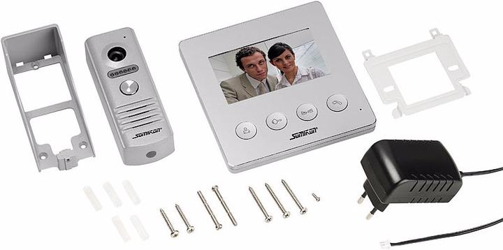 Immagine prodotto Somikon Videocitofono con display a colori, luce LED e funzione di apertura della porta