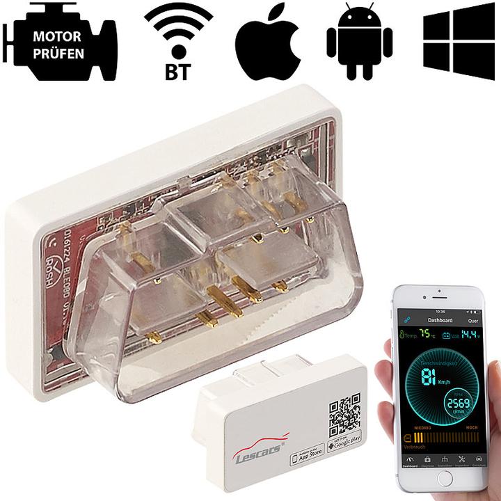 Lescars OBD2-Profi-Adapter