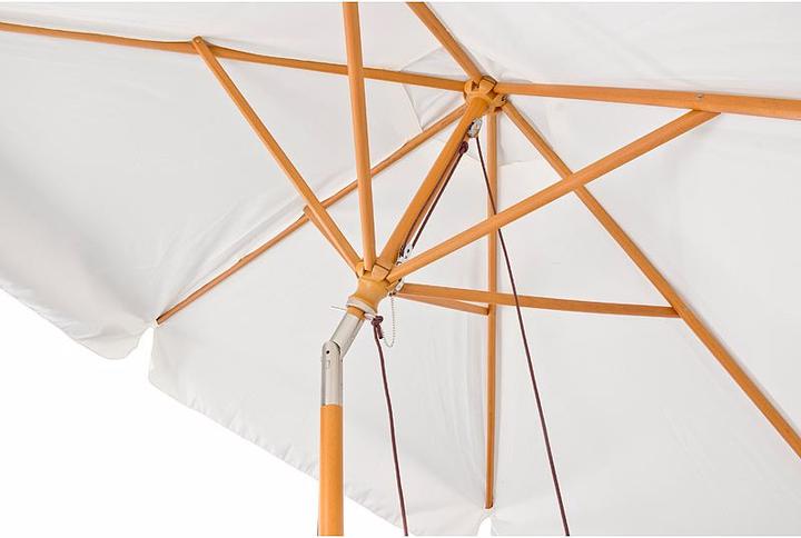 Produktbild Royal Gardineer Neigbarer Sonnenschirm mit Holzgestell (2.84 m)