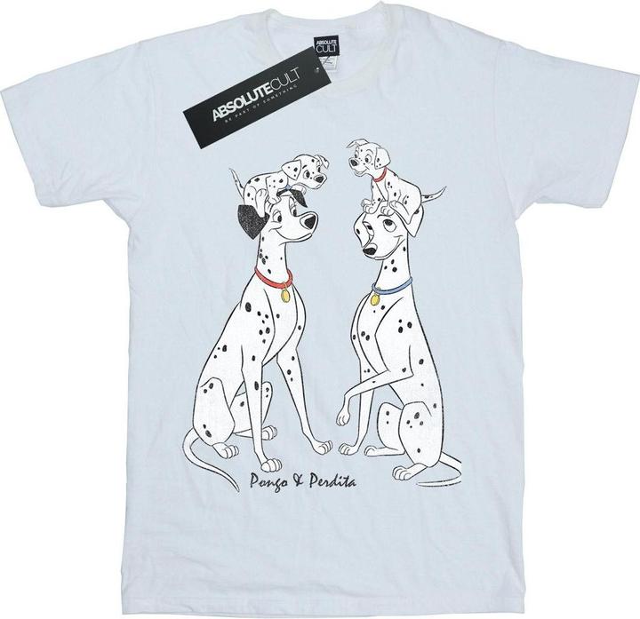 Immagine prodotto 101 Dalmatians Pongo And Perdita Maglietta Ragazze (116)