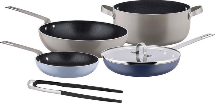 Produktbild Alessi Kochtopf-Set TAMA (Bratpfanne, Aluminium)