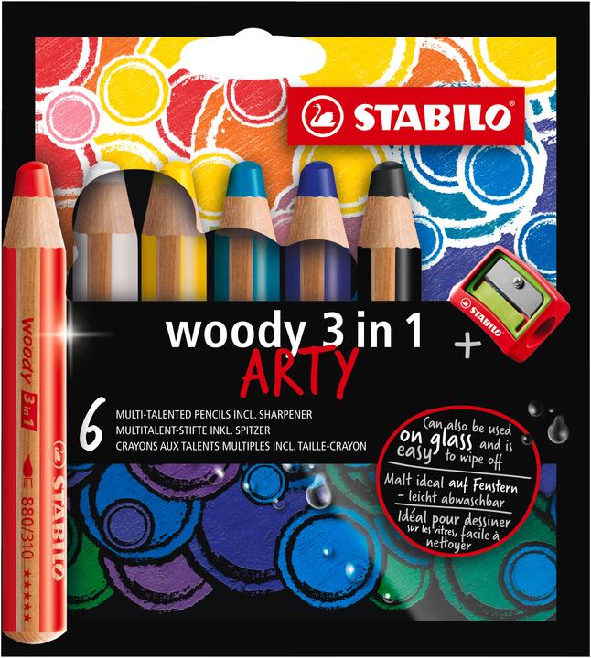 Immagine prodotto STABILO Woody Arty (Multicolore, 6 x)