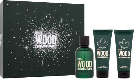 Dsquared2 Dsquared² Wood Green Men Christmas 2024 Eau de Toilette / Bath Shower Gel / After Shave Balm (Eau de Toilette, 100 ml)