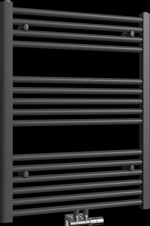 Produktbild Emke Elektrischer Badheizkörper, Badheizung Elektrisch, Anthrazit 100x60cm 498W (337 W)