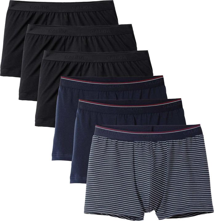 Black, Dark Blue, Red, White