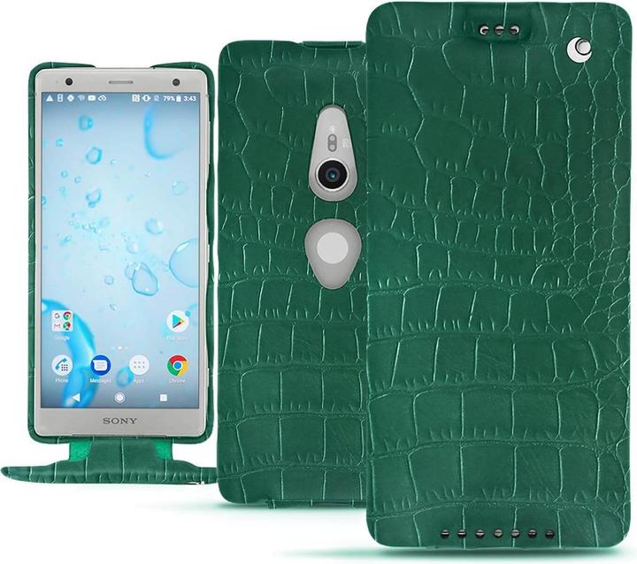 Actual product image Noreve Leather cover vertical (Sony Xperia XZ2)