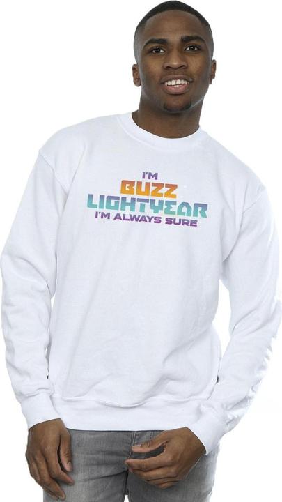 Immagine prodotto Disney Lightyear Always Sure Text Felpa Uomo (L)