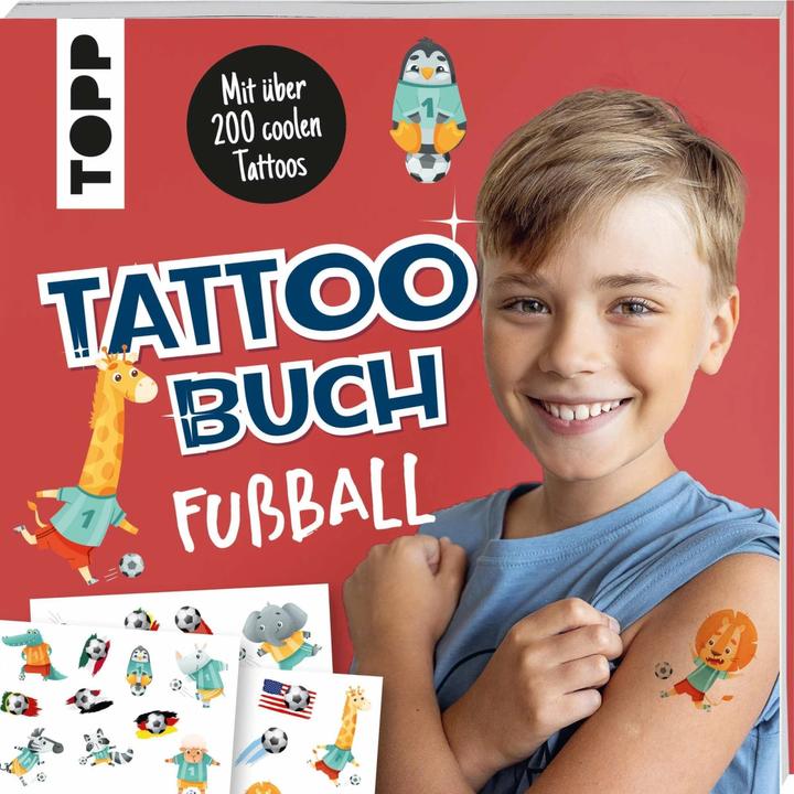 Actual product image Tattoo book football
