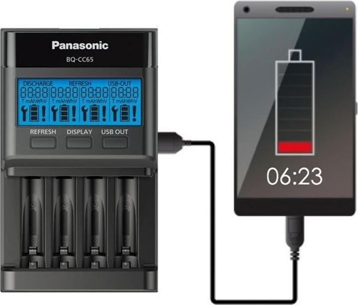 Actual product image Panasonic Eneloop Pro BQ-CC65 (1 pcs., Chargers without battery)